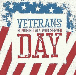 Veterans Day, schools closed